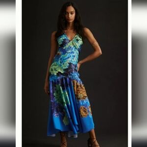 DELFI Collective Floral Blue Dress